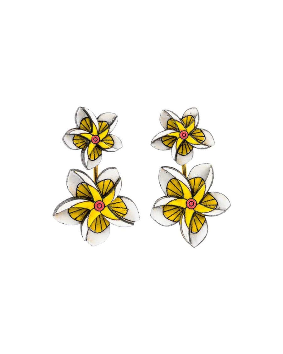 Frangipani Earrings