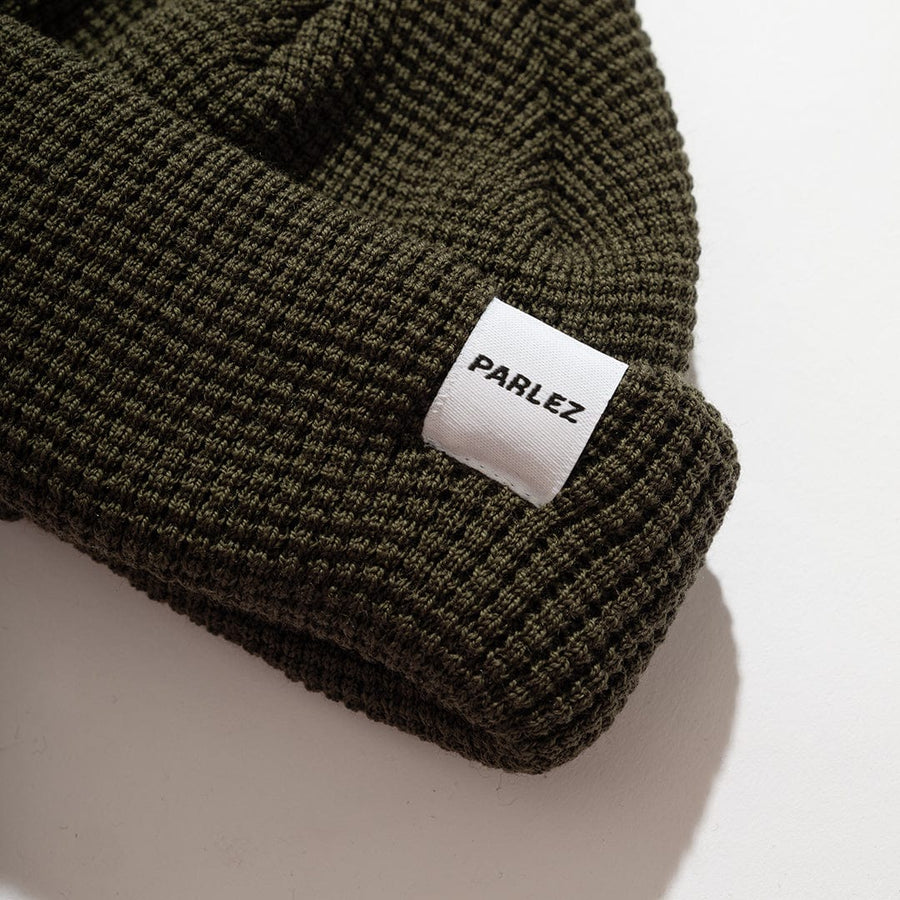 Metior Waffle Beanie Moss