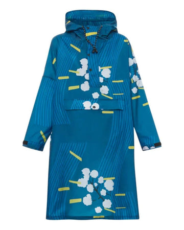 Japanese Blossom Rain Poncho
