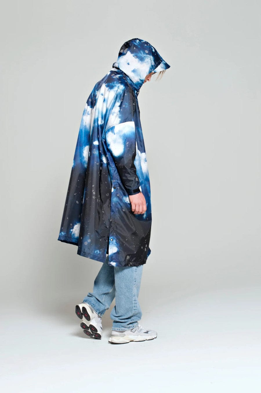 Starry Night Rain Poncho