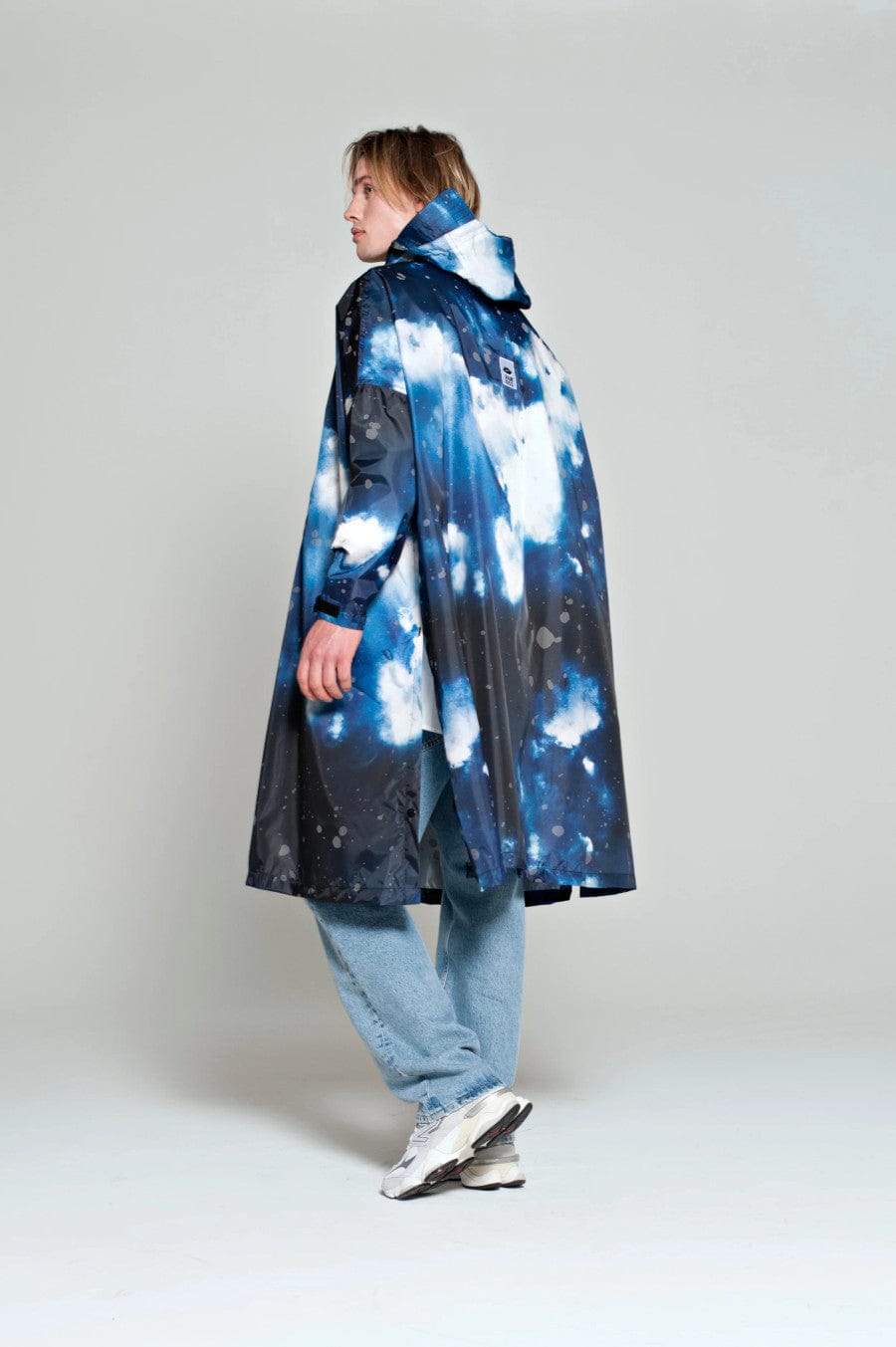 Starry Night Rain Poncho