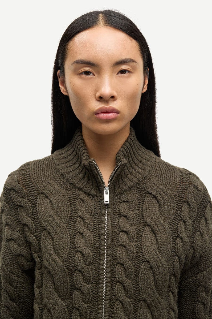 Saharriet Zip Cardigan