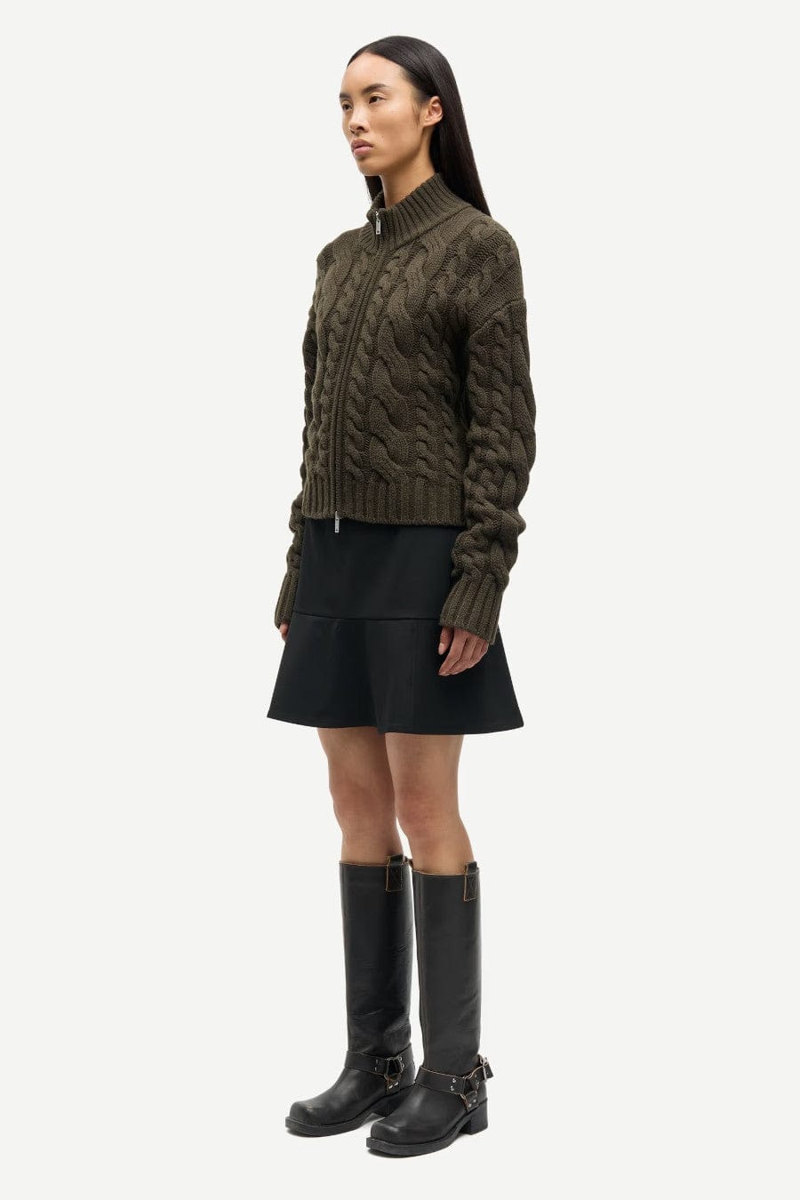 Saharriet Zip Cardigan