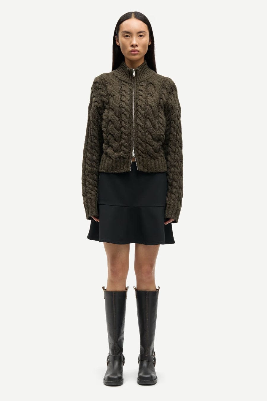 Saharriet Zip Cardigan