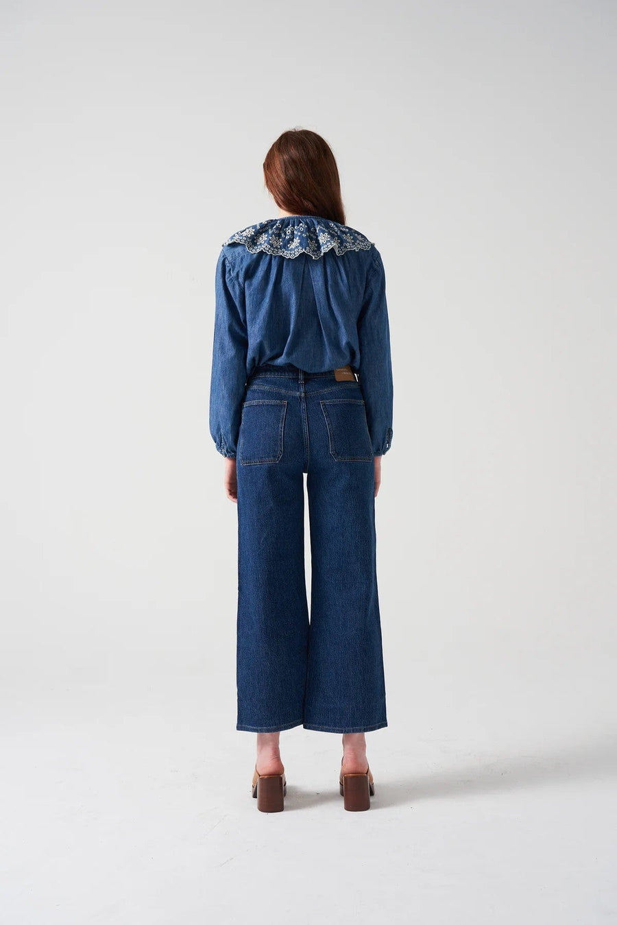 Elodie Cropped Jeans Americana