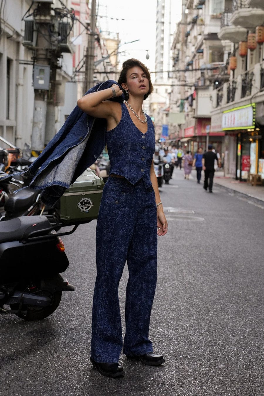 Margot Jeans Baroque Nightfall