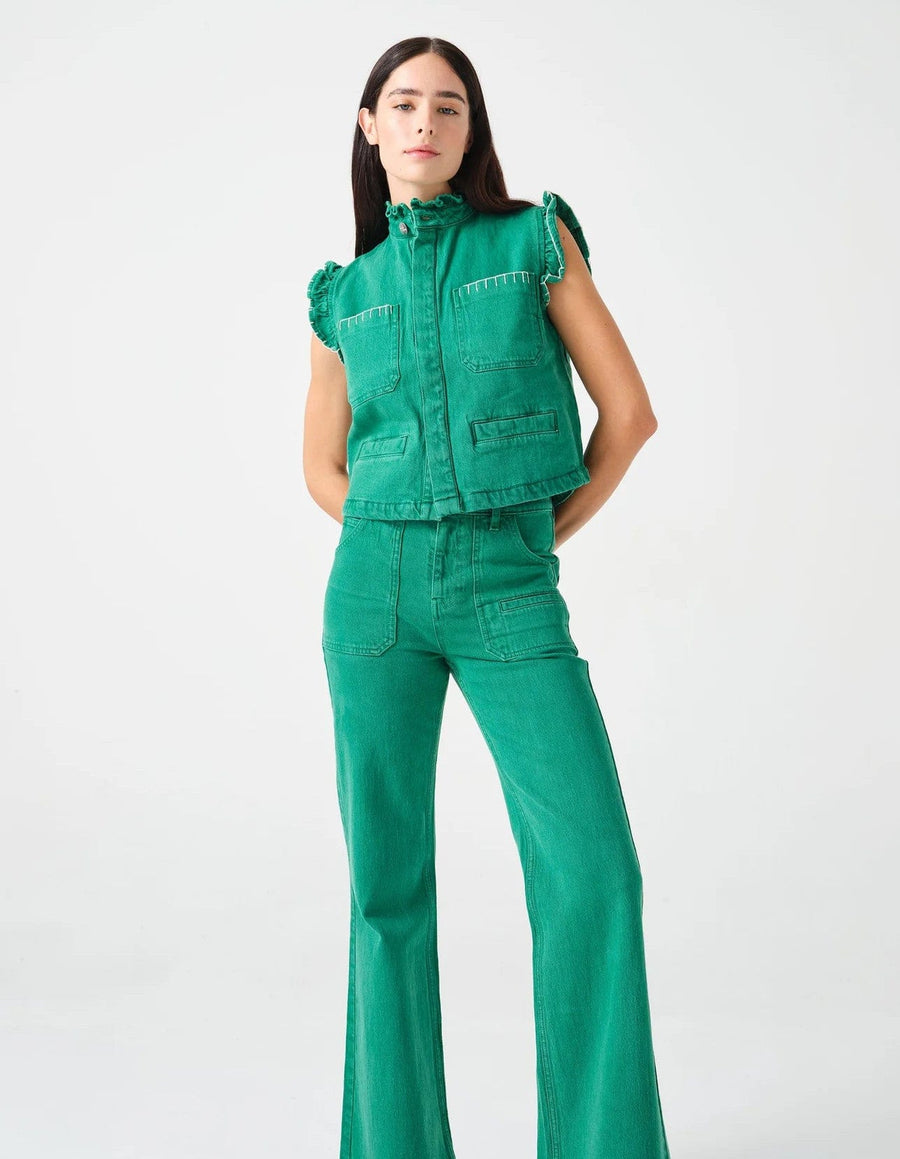 Queenie Jeans Jade Green