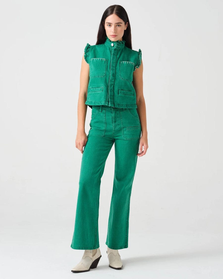 Queenie Jeans Jade Green