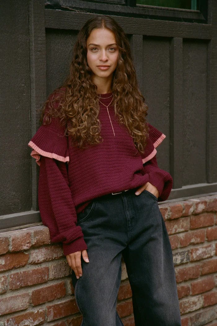 Aria Sweater Mulberry