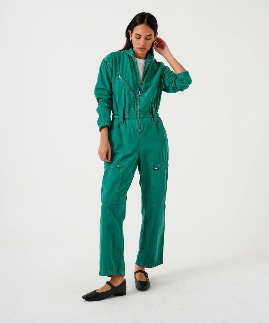 Amelia Jumpsuit Jade Green