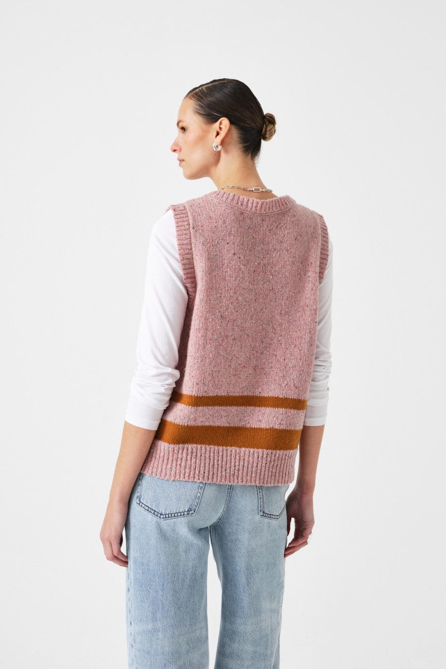 Cassidy Vest Dusty Pink