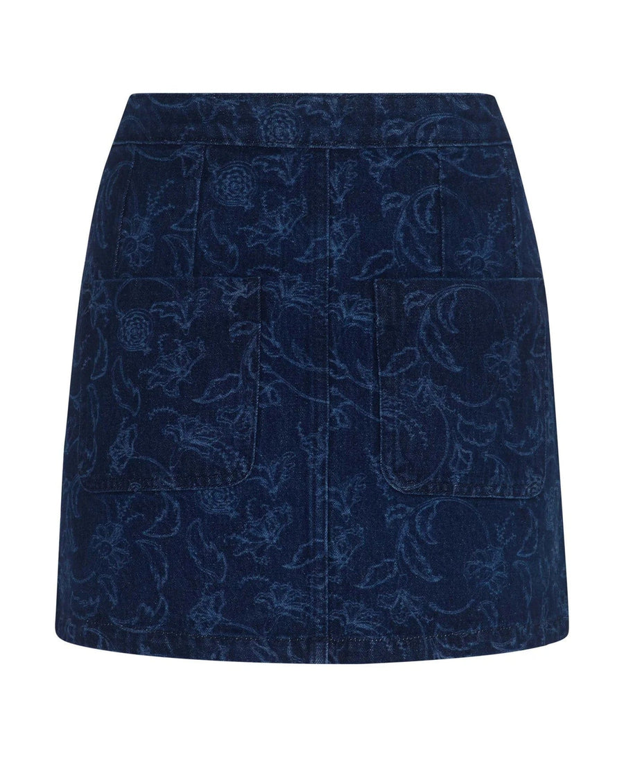 Margot Mini Skirt Baroque Nightfall