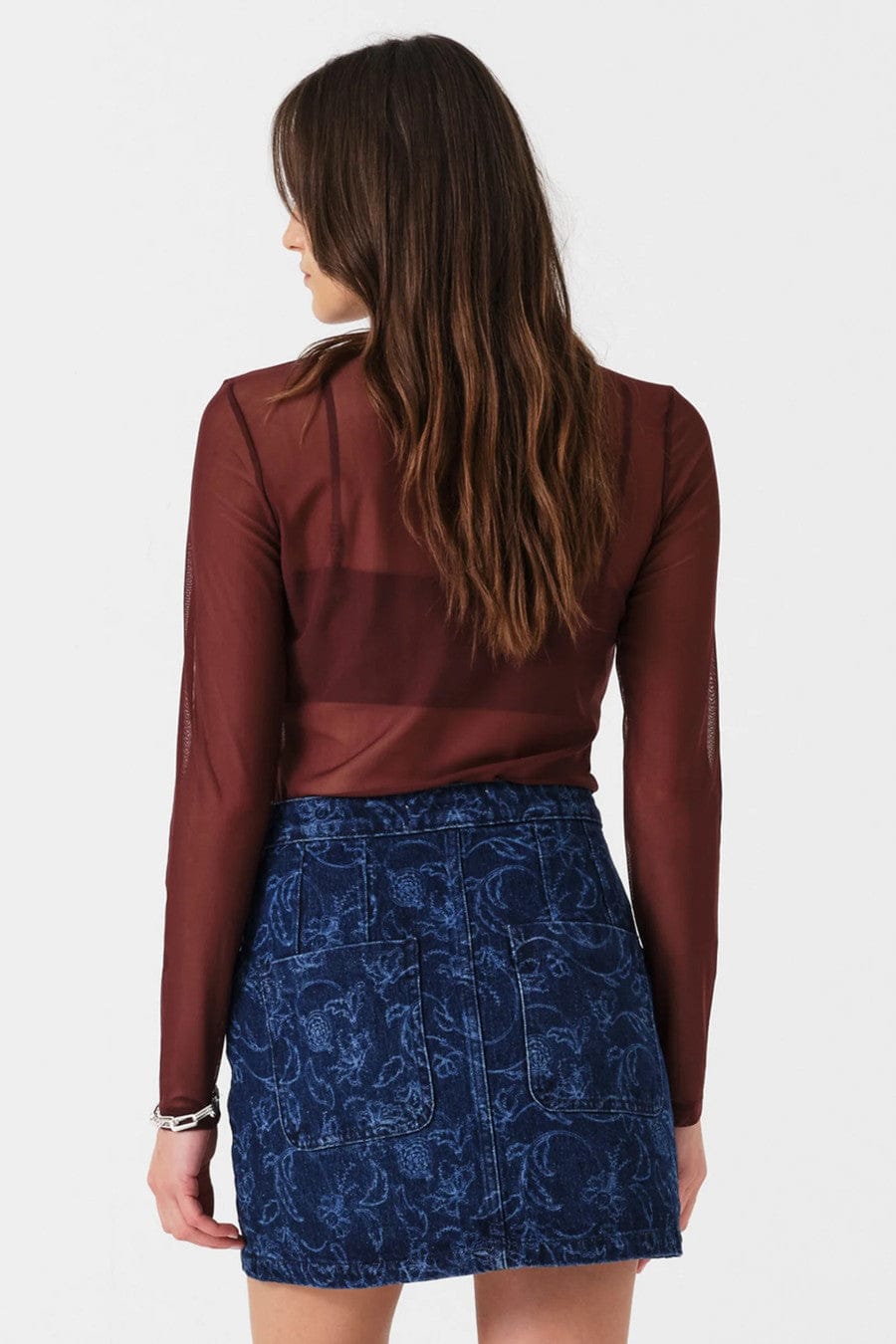 Margot Mini Skirt Baroque Nightfall
