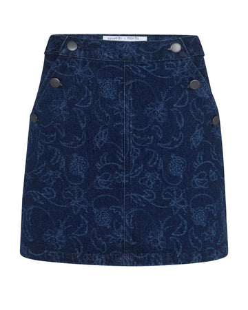 Margot Mini Skirt Baroque Nightfall