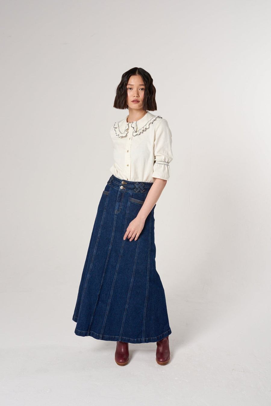 Willow Midi Skirt Americana