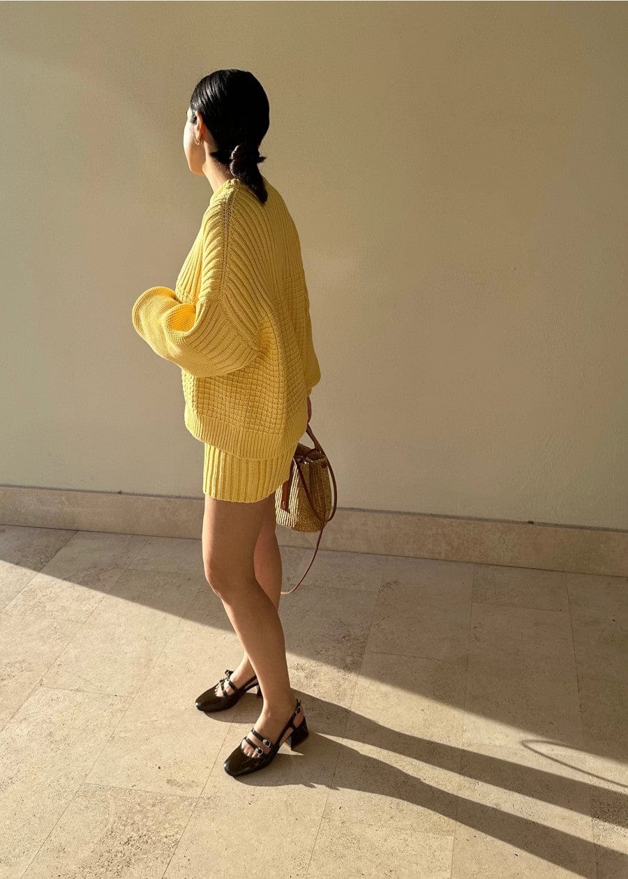 Pilnatis Shorts Yellow