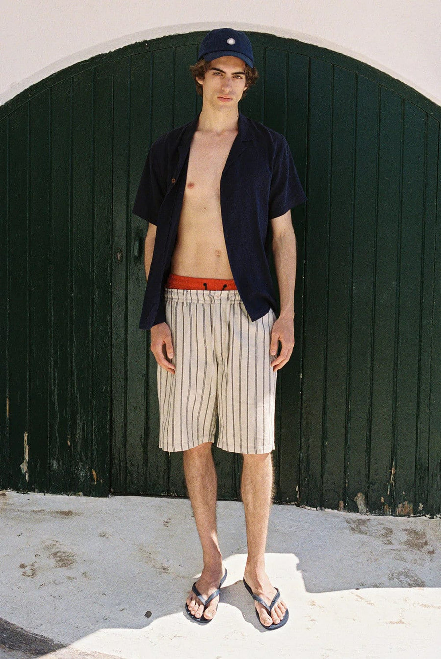 Pande Shorts Fog Stripe