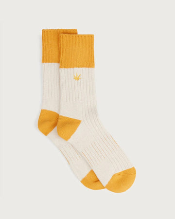 Peu Hemp Socks Mimosa Yellow