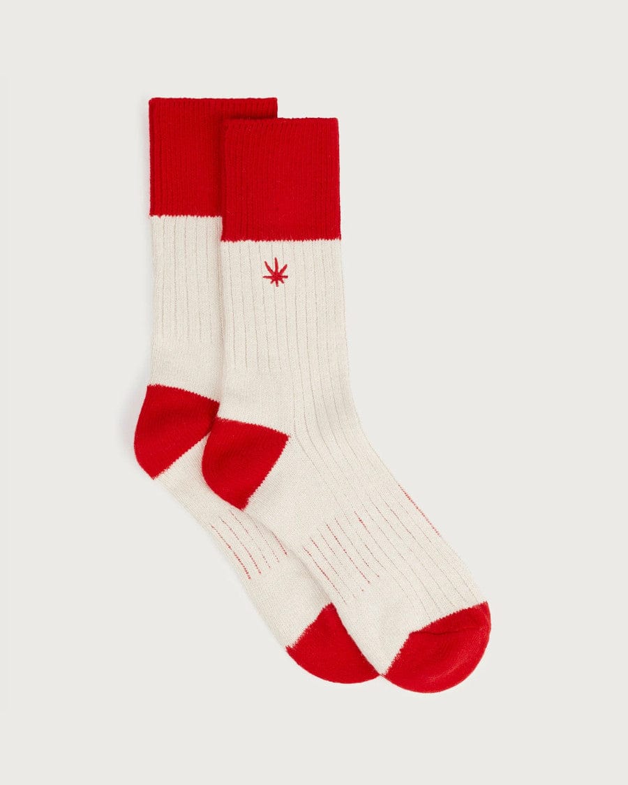 Peu Hemp Socks Red