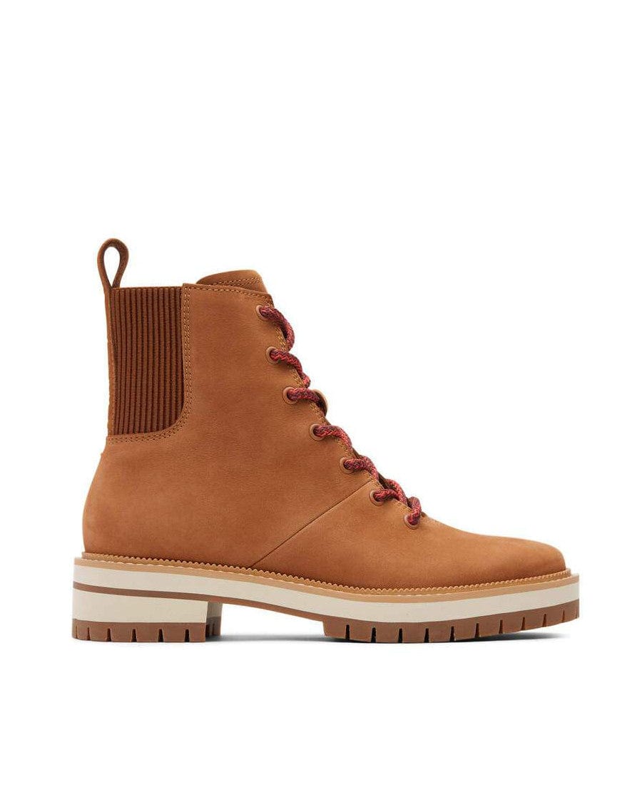 Tan Oiled Nubuck Frankie Boot