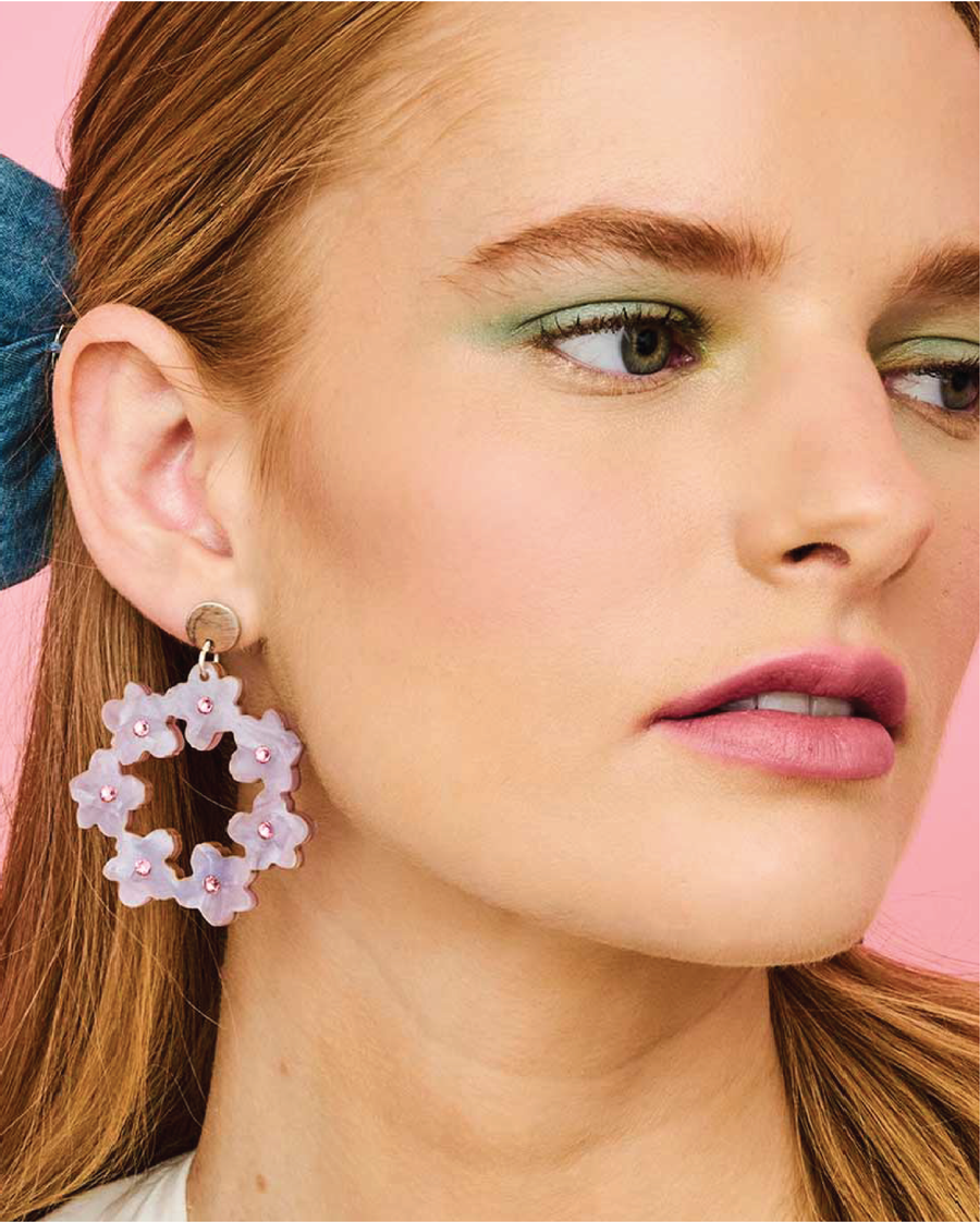 Lilac Blossom Earrings