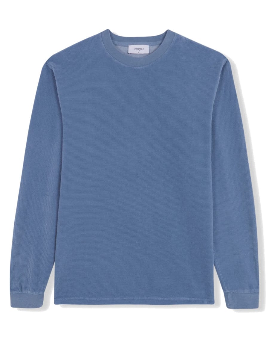 Long Sleeved Velour Tee