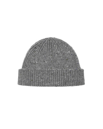 Donegal Wool Hat Silver Grey