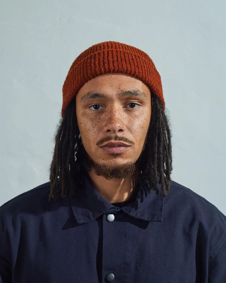 #4003 Donegal Wool Hat Burnt Orange