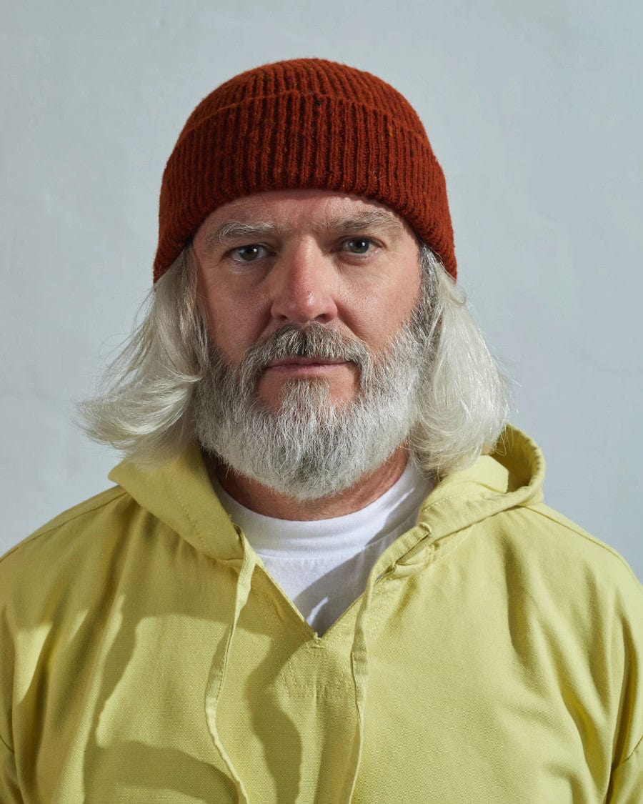 #4003 Donegal Wool Hat Burnt Orange
