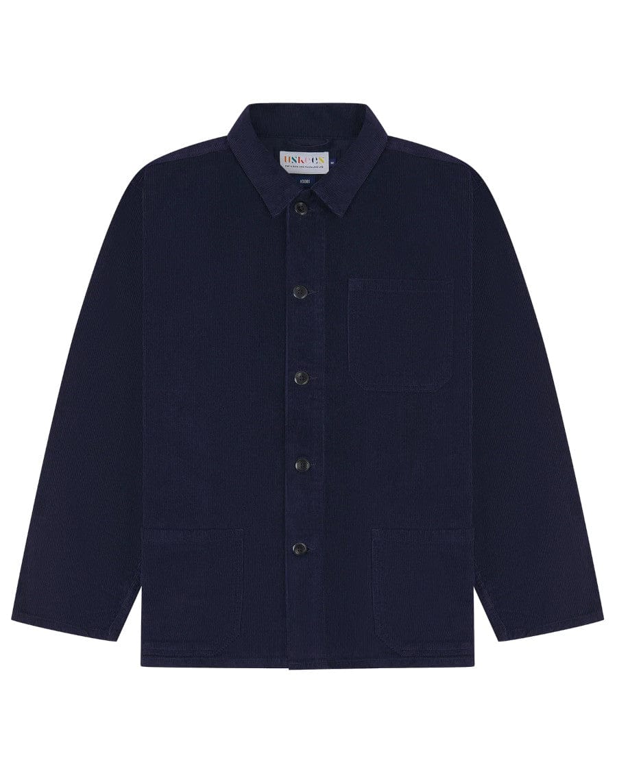 #3001 Corduroy Overshirt Deep Indigo