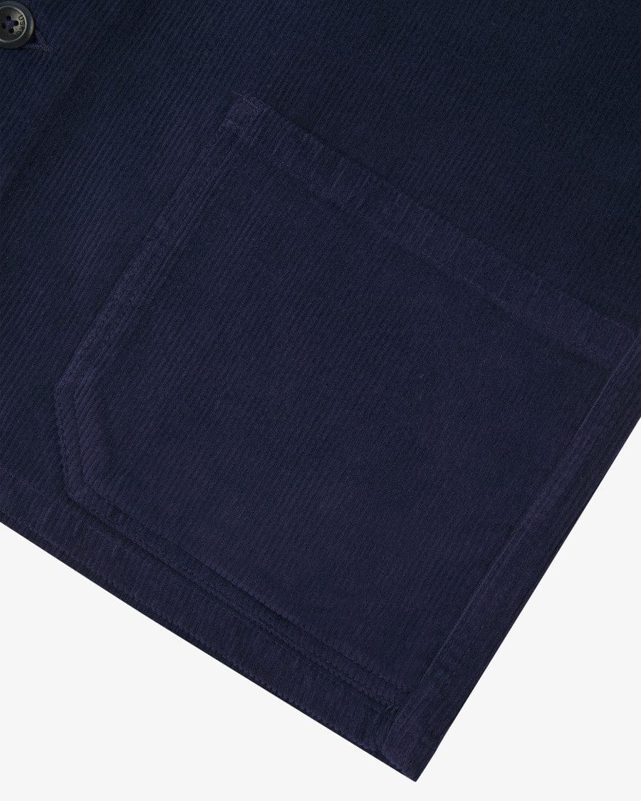 #3001 Corduroy Overshirt Deep Indigo
