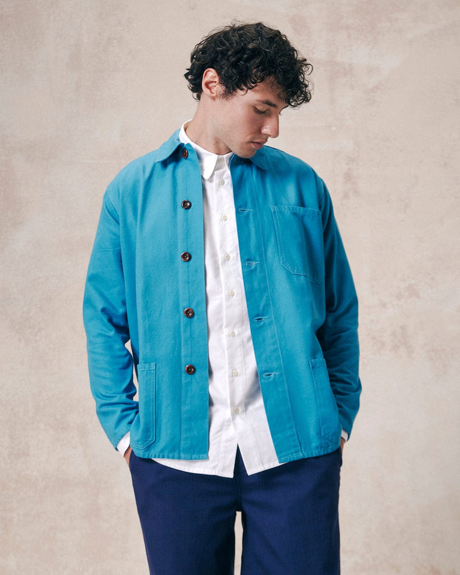 3001 Overshirt Bright Blue