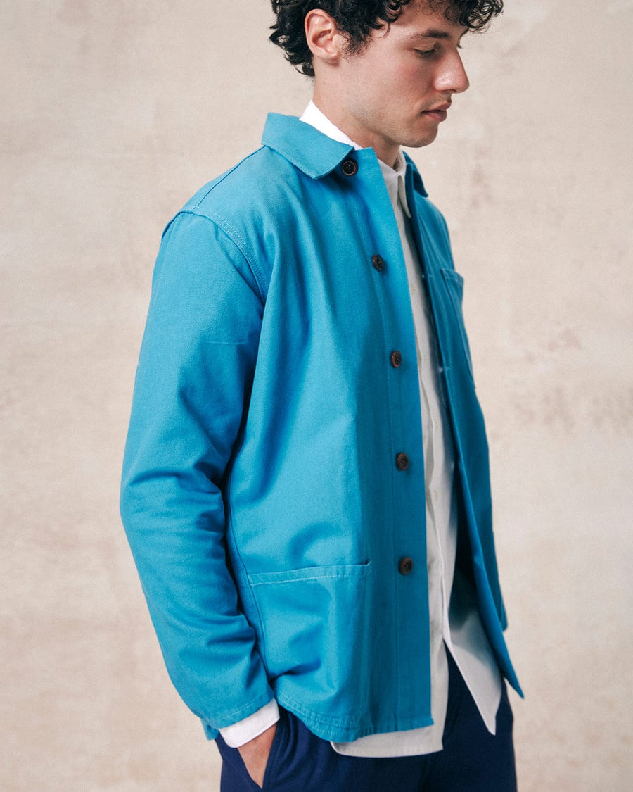 3001 Overshirt Bright Blue