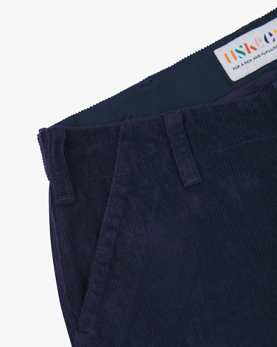 #5005 Workwear Cord Trousers Deep Indigo