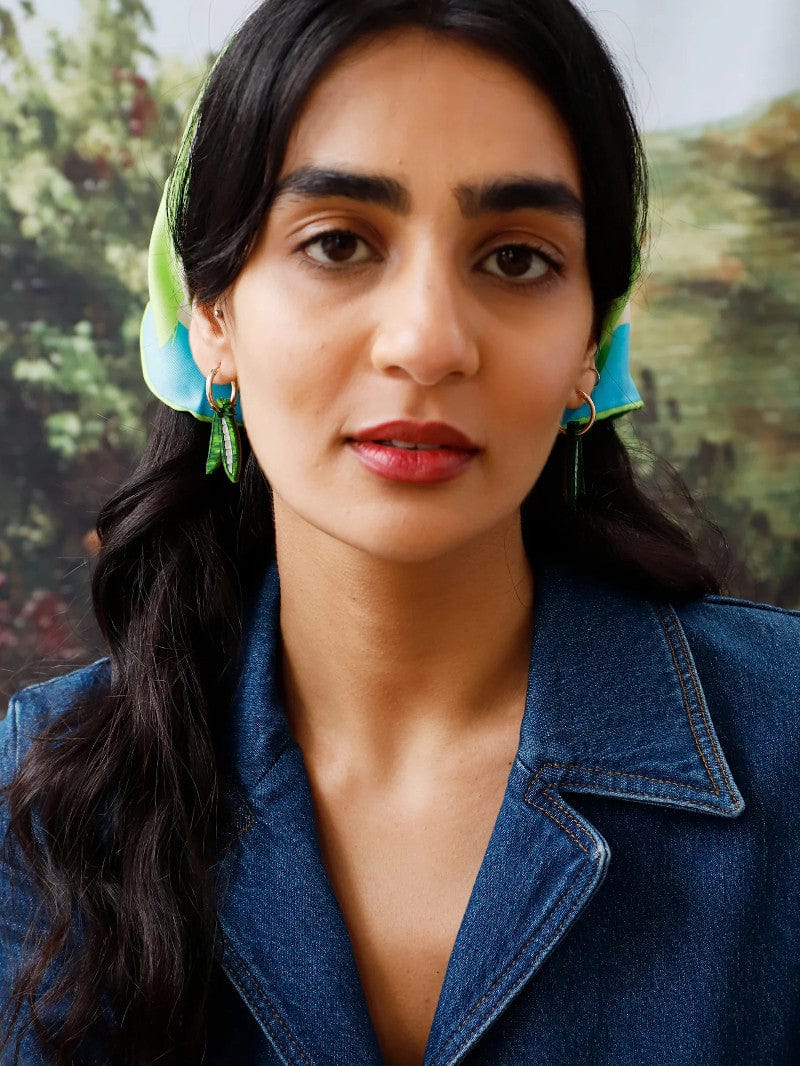 Peas in a Pod Hoop Earrings