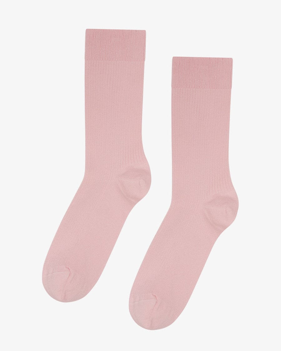 Classic Organic Socks Faded Pink