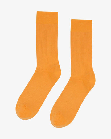 Classic Organic Socks Sunny Orange