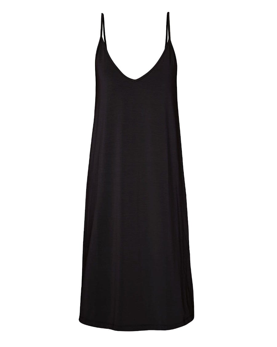 Black Sunny Side Dress
