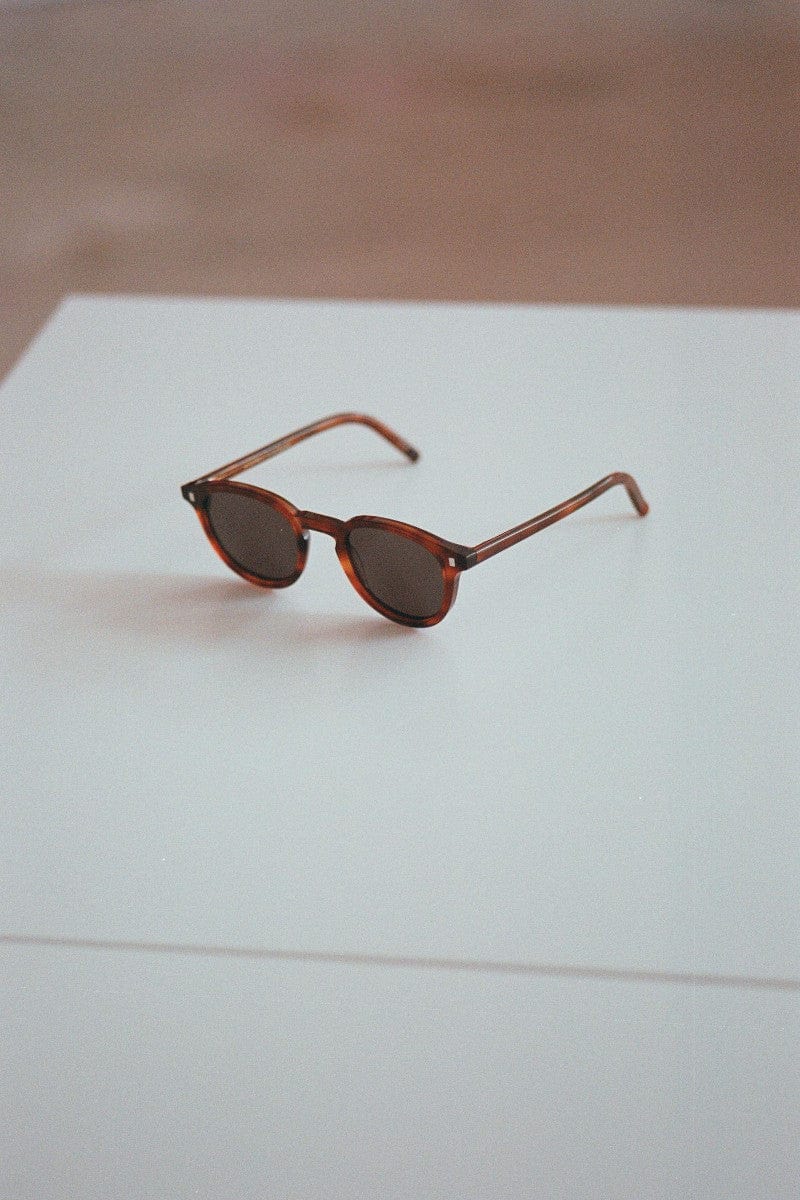 Nelson Amber Sunglasses Grey Lens