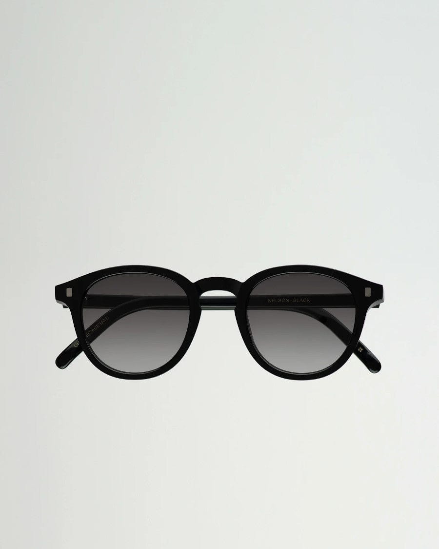 Nelson Black Sunglasses Grey Lens