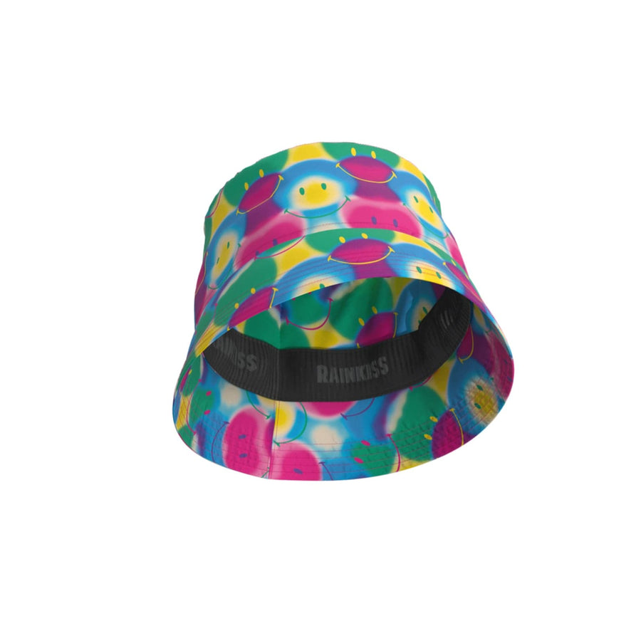 Rainbow Smiley Bucket Hat