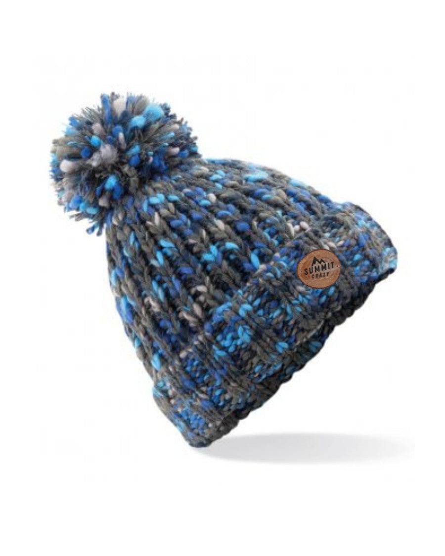 Summit Pom Pom Hat Blue